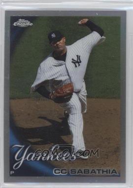 2010 Topps Chrome - [Base] - Refractor #21 - CC Sabathia