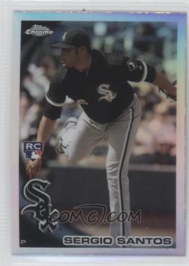 2010 Topps Chrome - [Base] - Refractor #211 - Sergio Santos