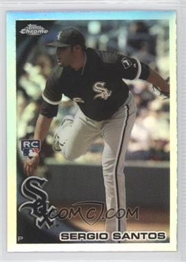 2010 Topps Chrome - [Base] - Refractor #211 - Sergio Santos