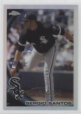 2010 Topps Chrome - [Base] - Refractor #211 - Sergio Santos