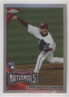 2010 Topps Chrome - [Base] - Refractor #216 - Drew Storen [EX to NM]