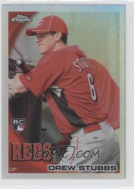 2010 Topps Chrome - [Base] - Refractor #219 - Drew Stubbs