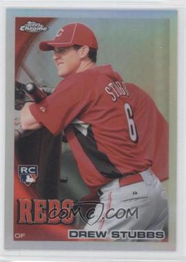 2010 Topps Chrome - [Base] - Refractor #219 - Drew Stubbs