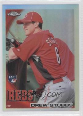 2010 Topps Chrome - [Base] - Refractor #219 - Drew Stubbs