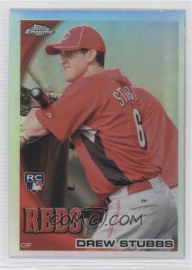 2010 Topps Chrome - [Base] - Refractor #219 - Drew Stubbs