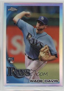 2010 Topps Chrome - [Base] - Refractor #220 - Wade Davis