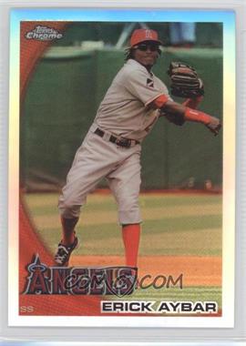 2010 Topps Chrome - [Base] - Refractor #34 - Erick Aybar