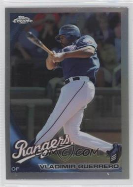 2010 Topps Chrome - [Base] - Refractor #39 - Vladimir Guerrero