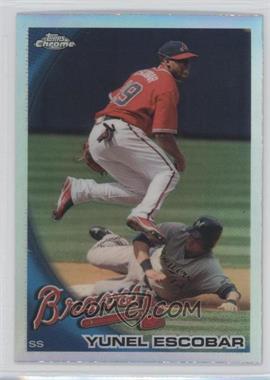 2010 Topps Chrome - [Base] - Refractor #49 - Yunel Escobar