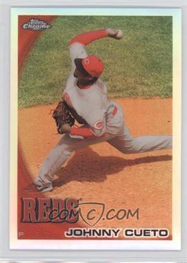 2010 Topps Chrome - [Base] - Refractor #5 - Johnny Cueto