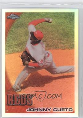 2010 Topps Chrome - [Base] - Refractor #5 - Johnny Cueto