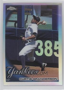 2010 Topps Chrome - [Base] - Refractor #71 - Curtis Granderson