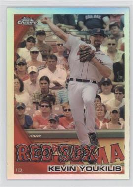 2010 Topps Chrome - [Base] - Refractor #85 - Kevin Youkilis