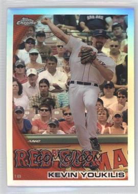 2010 Topps Chrome - [Base] - Refractor #85 - Kevin Youkilis