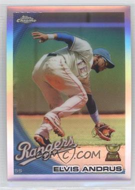 2010 Topps Chrome - [Base] - Refractor #87 - Elvis Andrus