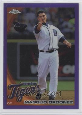 2010 Topps Chrome - [Base] - Retail Purple Refractor #68 - Magglio Ordonez /599