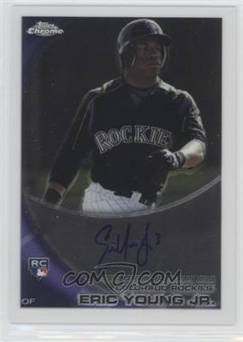 2010 Topps Chrome - [Base] - Rookie Autographs #171 - Eric Young Jr.