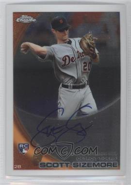 2010 Topps Chrome - [Base] - Rookie Autographs #175 - Scott Sizemore