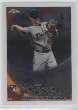 2010 Topps Chrome - [Base] - Rookie Autographs #175 - Scott Sizemore