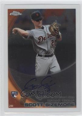 2010 Topps Chrome - [Base] - Rookie Autographs #175 - Scott Sizemore