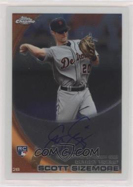 2010 Topps Chrome - [Base] - Rookie Autographs #175 - Scott Sizemore