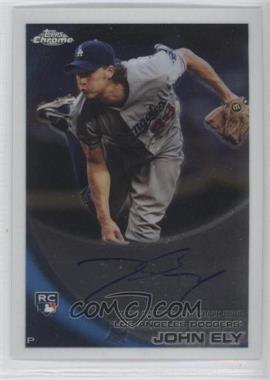 2010 Topps Chrome - [Base] - Rookie Autographs #179 - John Ely