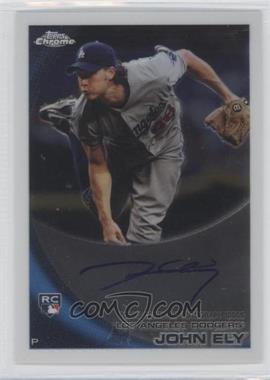 2010 Topps Chrome - [Base] - Rookie Autographs #179 - John Ely