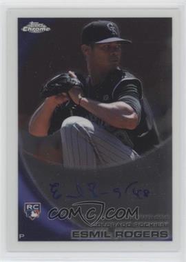 2010 Topps Chrome - [Base] - Rookie Autographs #183 - Esmil Rogers