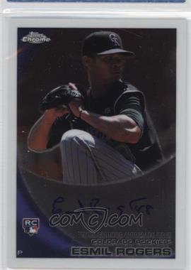 2010 Topps Chrome - [Base] - Rookie Autographs #183 - Esmil Rogers