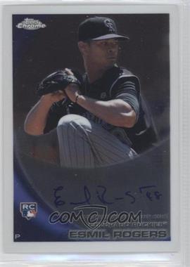 2010 Topps Chrome - [Base] - Rookie Autographs #183 - Esmil Rogers