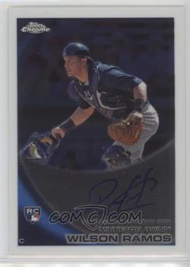 2010 Topps Chrome - [Base] - Rookie Autographs #189 - Wilson Ramos