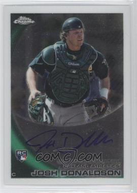 2010 Topps Chrome - [Base] - Rookie Autographs #191 - Josh Donaldson