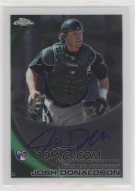 2010 Topps Chrome - [Base] - Rookie Autographs #191 - Josh Donaldson