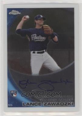 2010 Topps Chrome - [Base] - Rookie Autographs #193 - Lance Zawadzki