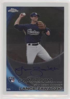 2010 Topps Chrome - [Base] - Rookie Autographs #193 - Lance Zawadzki