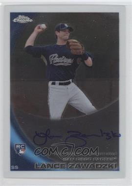 2010 Topps Chrome - [Base] - Rookie Autographs #193 - Lance Zawadzki