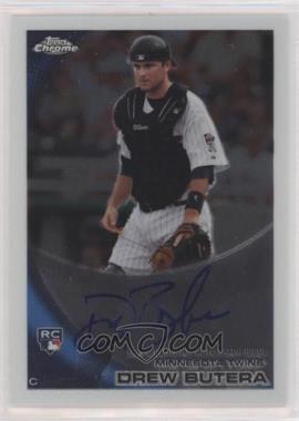 2010 Topps Chrome - [Base] - Rookie Autographs #202 - Drew Butera