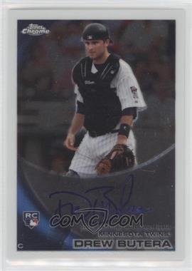 2010 Topps Chrome - [Base] - Rookie Autographs #202 - Drew Butera