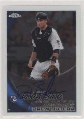 2010 Topps Chrome - [Base] - Rookie Autographs #202 - Drew Butera