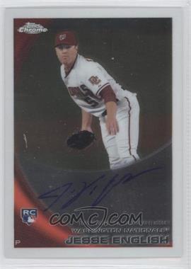 2010 Topps Chrome - [Base] - Rookie Autographs #203 - Jesse English