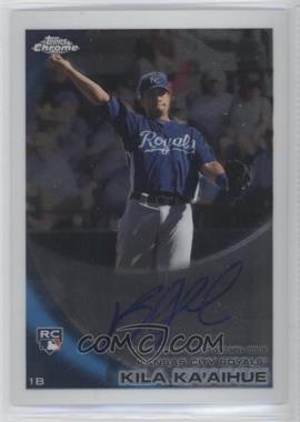 2010 Topps Chrome - [Base] - Rookie Autographs #215 - Kila Ka'aihue