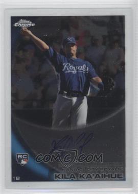 2010 Topps Chrome - [Base] - Rookie Autographs #215 - Kila Ka'aihue