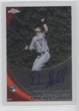 2010 Topps Chrome - [Base] - Rookie Autographs #219 - Drew Stubbs