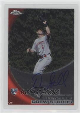 2010 Topps Chrome - [Base] - Rookie Autographs #219 - Drew Stubbs