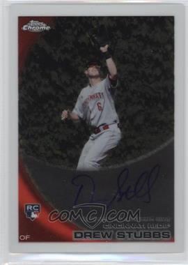 2010 Topps Chrome - [Base] - Rookie Autographs #219 - Drew Stubbs