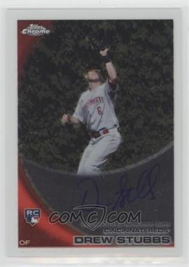 2010 Topps Chrome - [Base] - Rookie Autographs #219 - Drew Stubbs