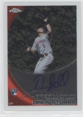 2010 Topps Chrome - [Base] - Rookie Autographs #219 - Drew Stubbs