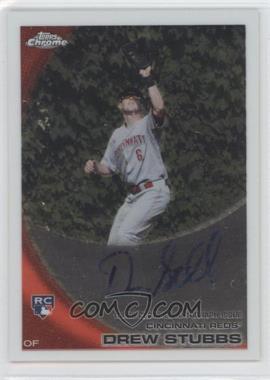 2010 Topps Chrome - [Base] - Rookie Autographs #219 - Drew Stubbs