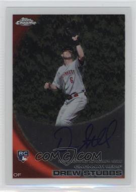 2010 Topps Chrome - [Base] - Rookie Autographs #219 - Drew Stubbs