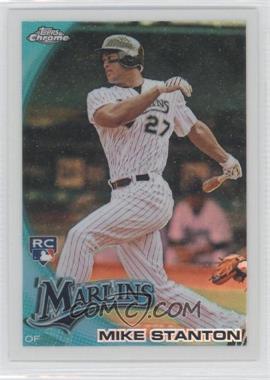 2010 Topps Chrome - [Base] - Wrapper Redemption Refractor #190 - Mike Stanton